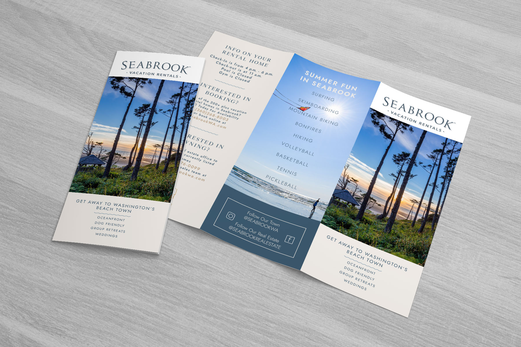 trifold brochure