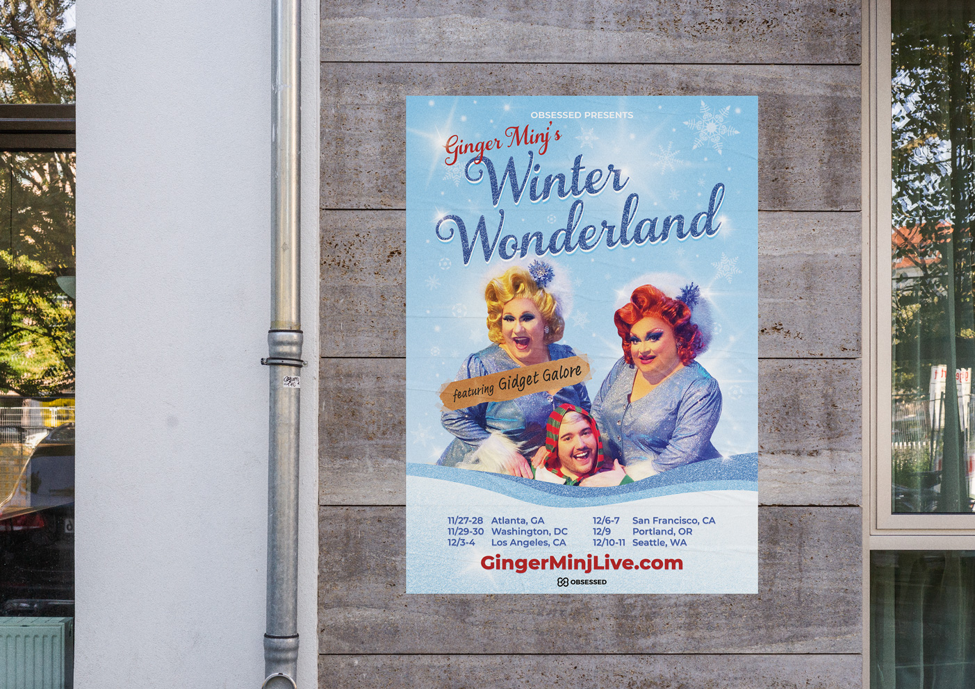 Ginger Minji Winter Wonderland Tour Poster