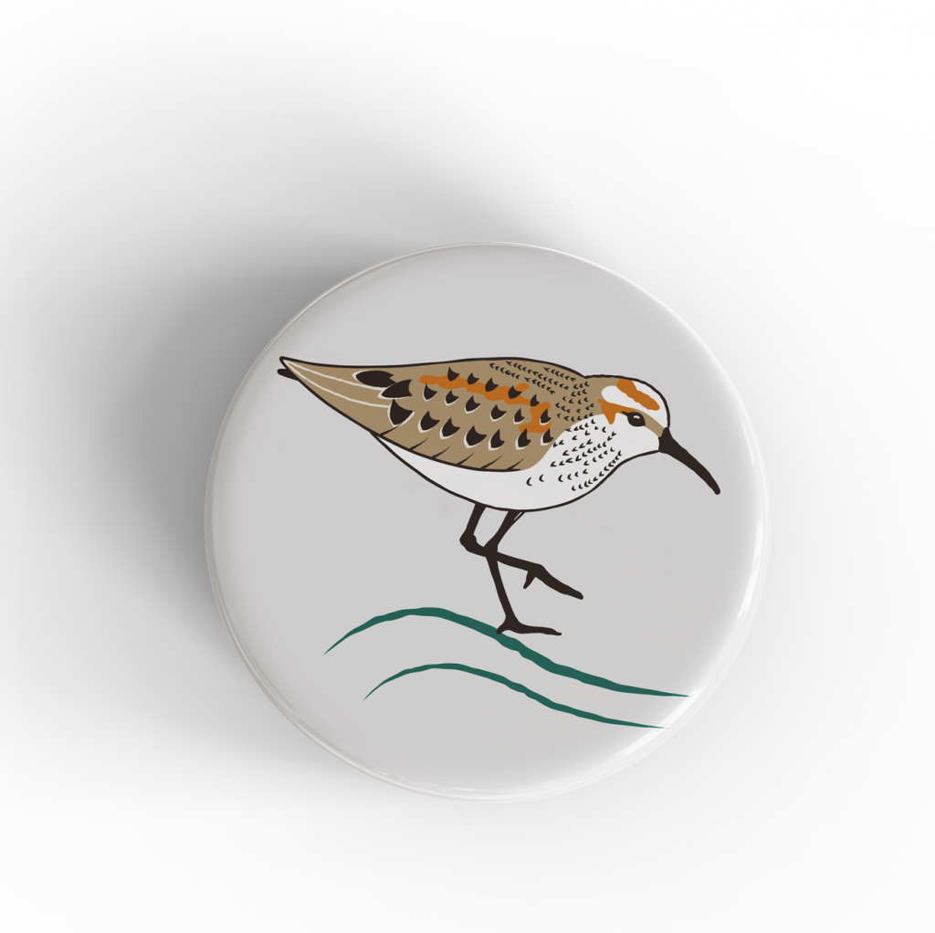 Sandpiper Logo Pin